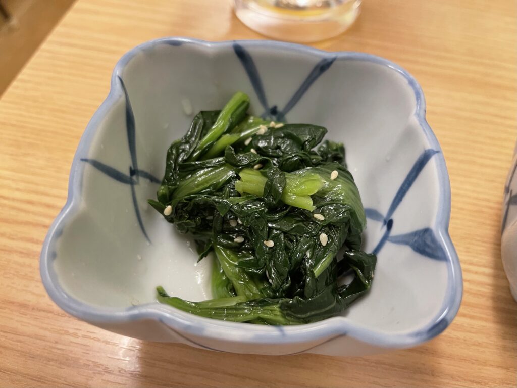 小松菜ナムル 150円