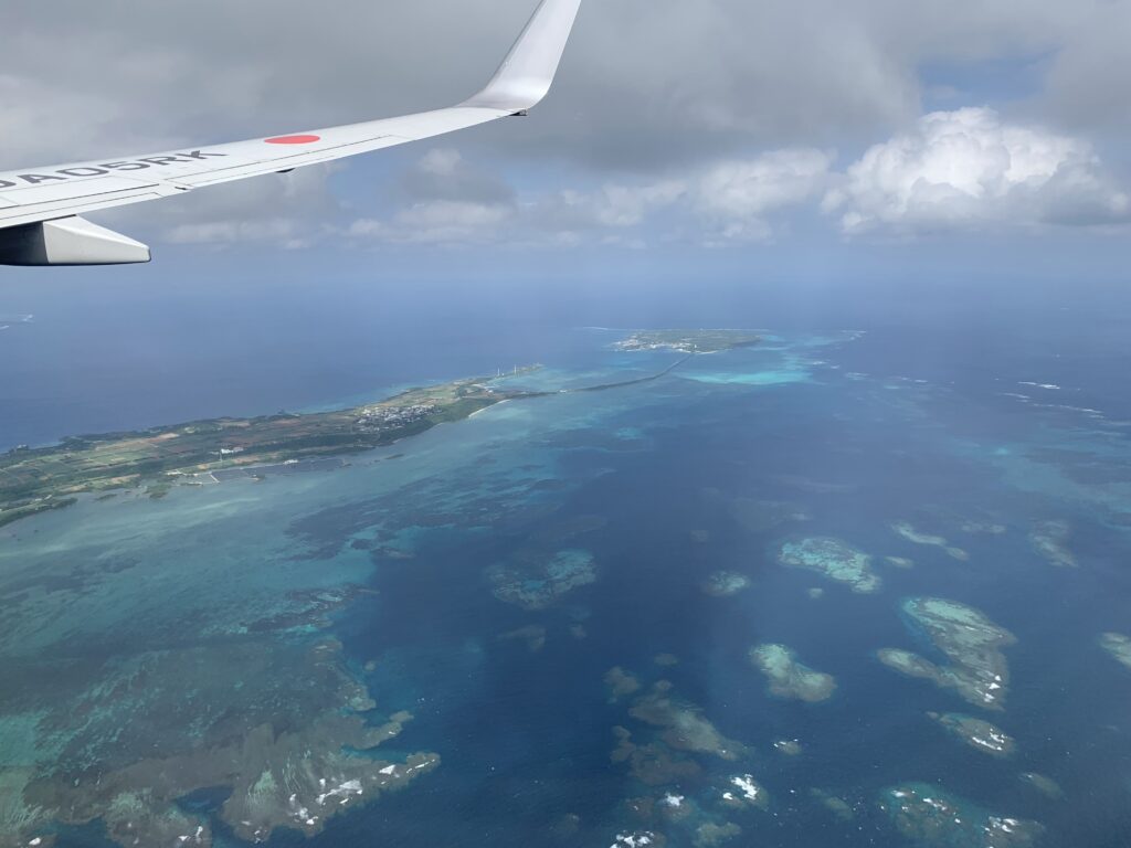 美しい海が広がる宮古島