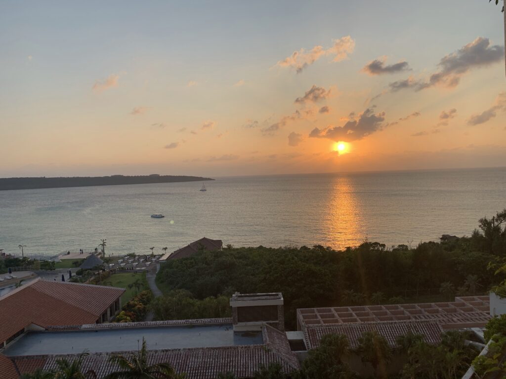 宮古島東急ホテル&リゾーツからのサンセット