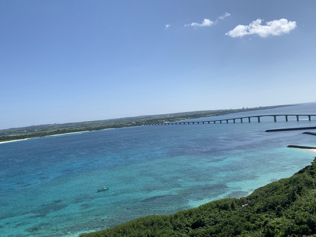 竜宮城展望台からの風景