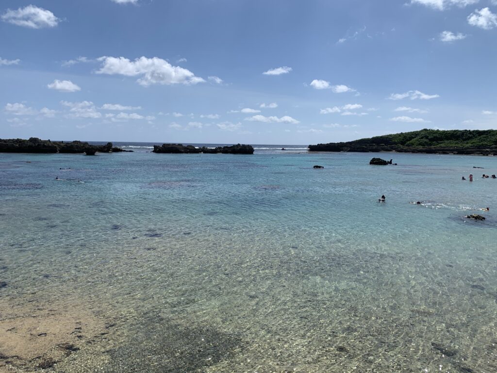 運が良かったらウミガメと出逢えるシギラビーチ