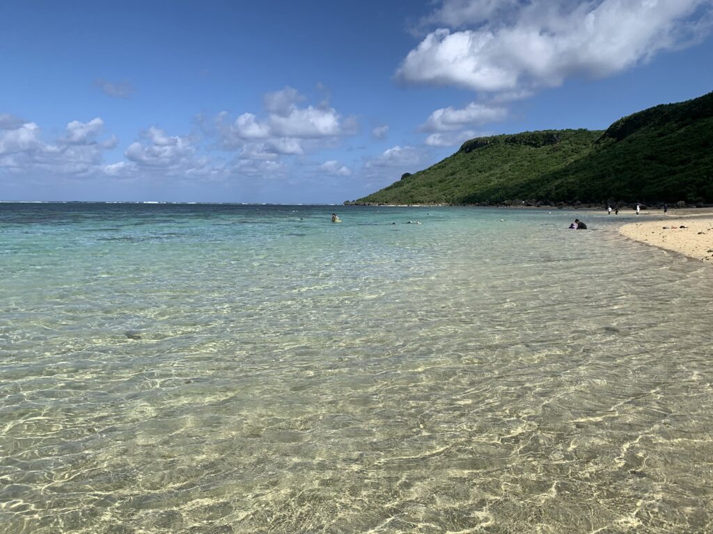 インスタ映えもするシュノーケリング天国の新城海岸