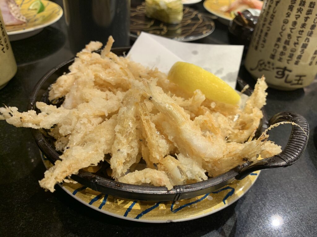 白えびの唐揚げ