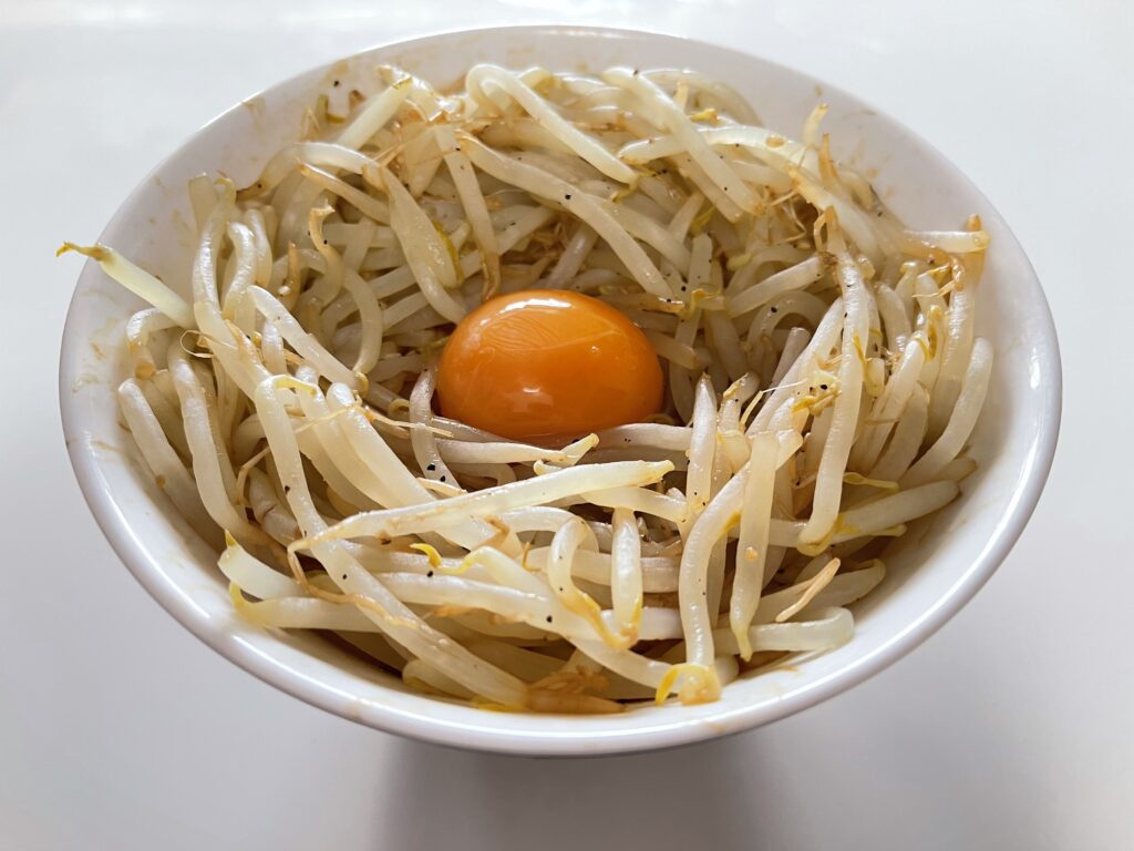 もやしが超絶うまいませぞばニンニクしょうゆ味