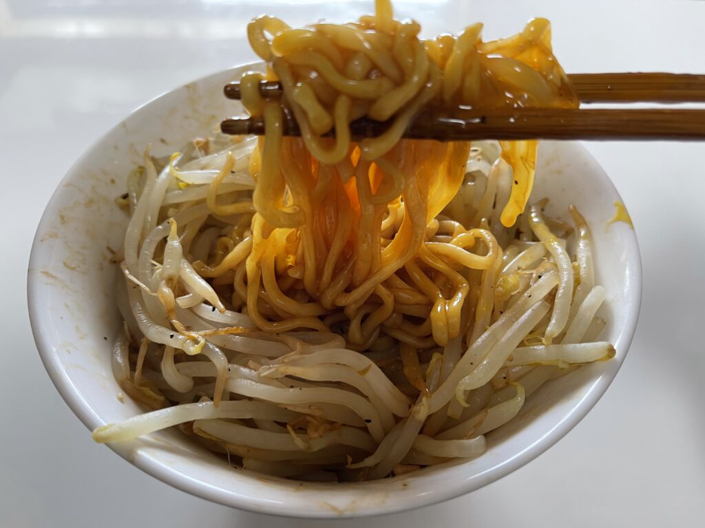 もやしが超絶うまいませぞばニンニクしょうゆ味