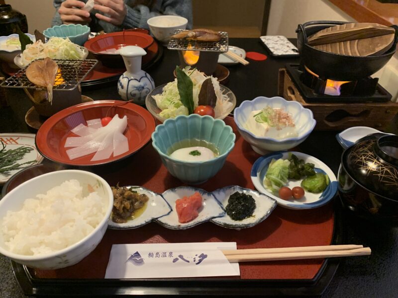 輪島温泉八汐の朝食