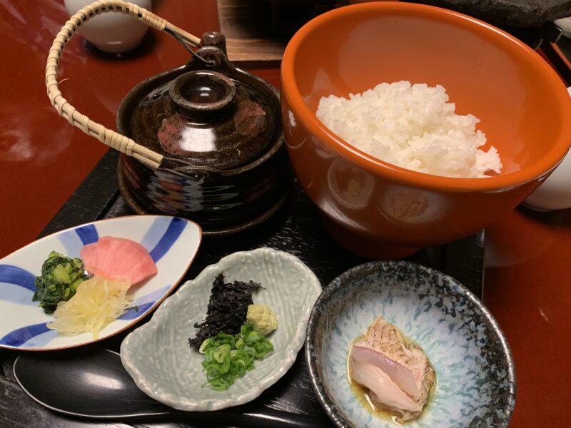 のどぐろ出汁茶漬け