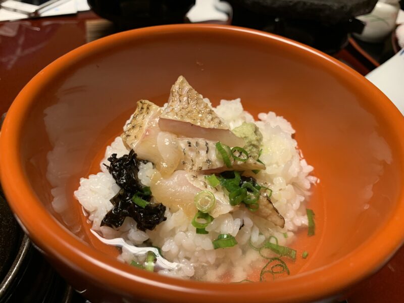 のどぐろ出汁茶漬け