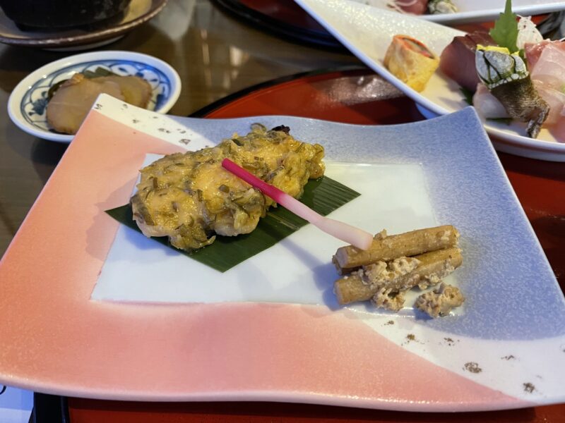 鱸白味噌香味焼き