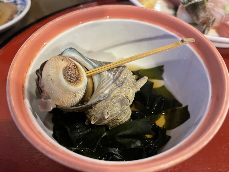 サザエのつぼ蒸し