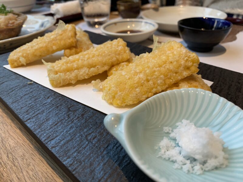 とうもろこし天婦羅