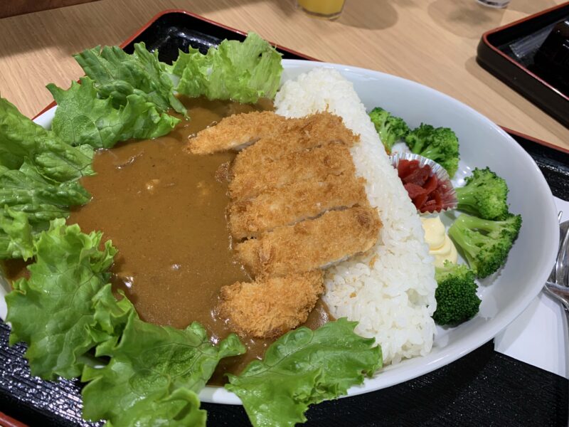 道の駅津軽白神　津軽ダムカレー