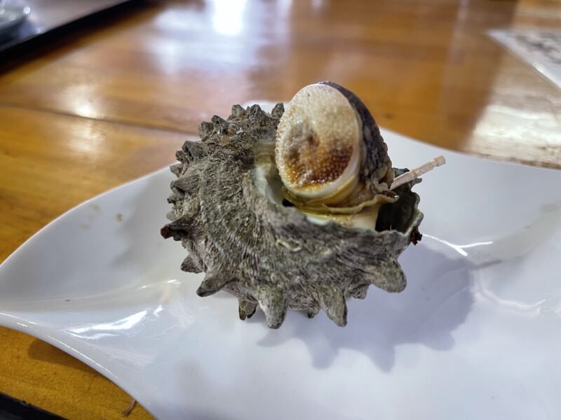 サザエの壷焼き