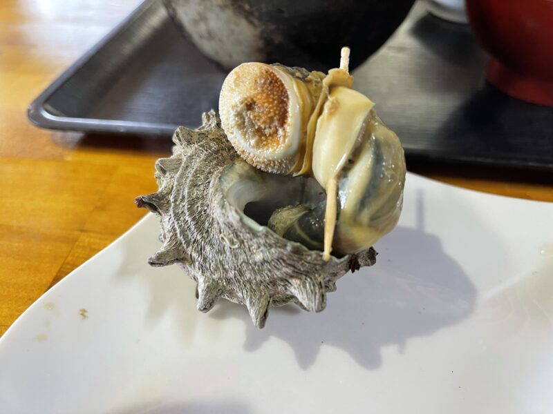 サザエの壷焼き