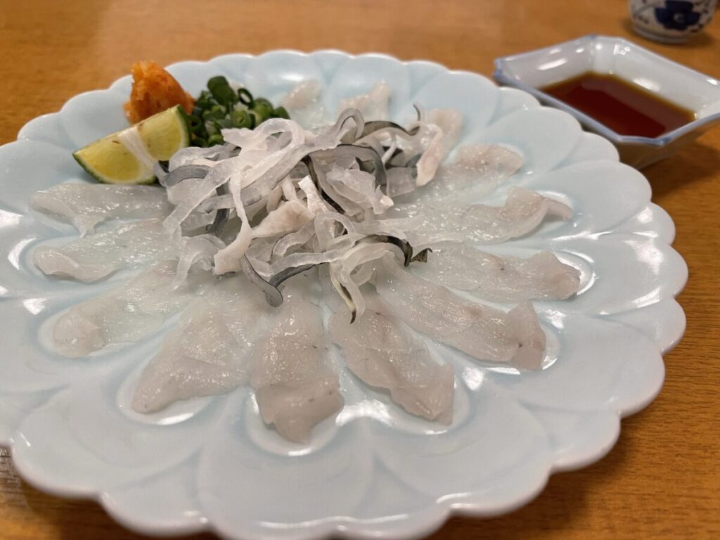 ふぐさし 2,550円