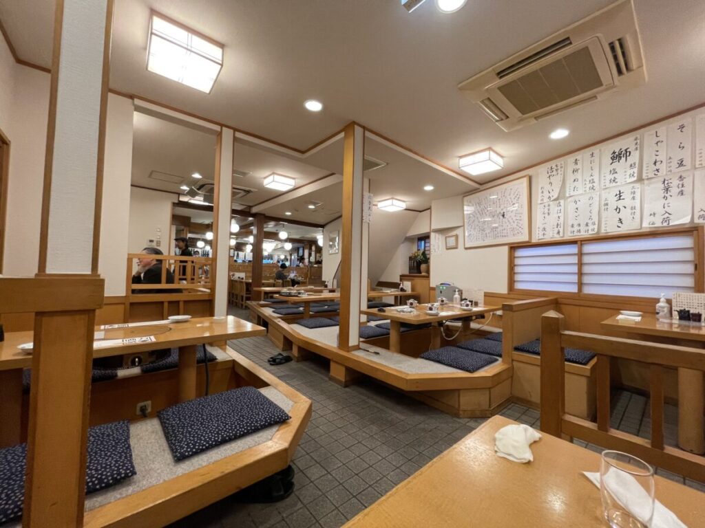 第二力酒蔵の店内