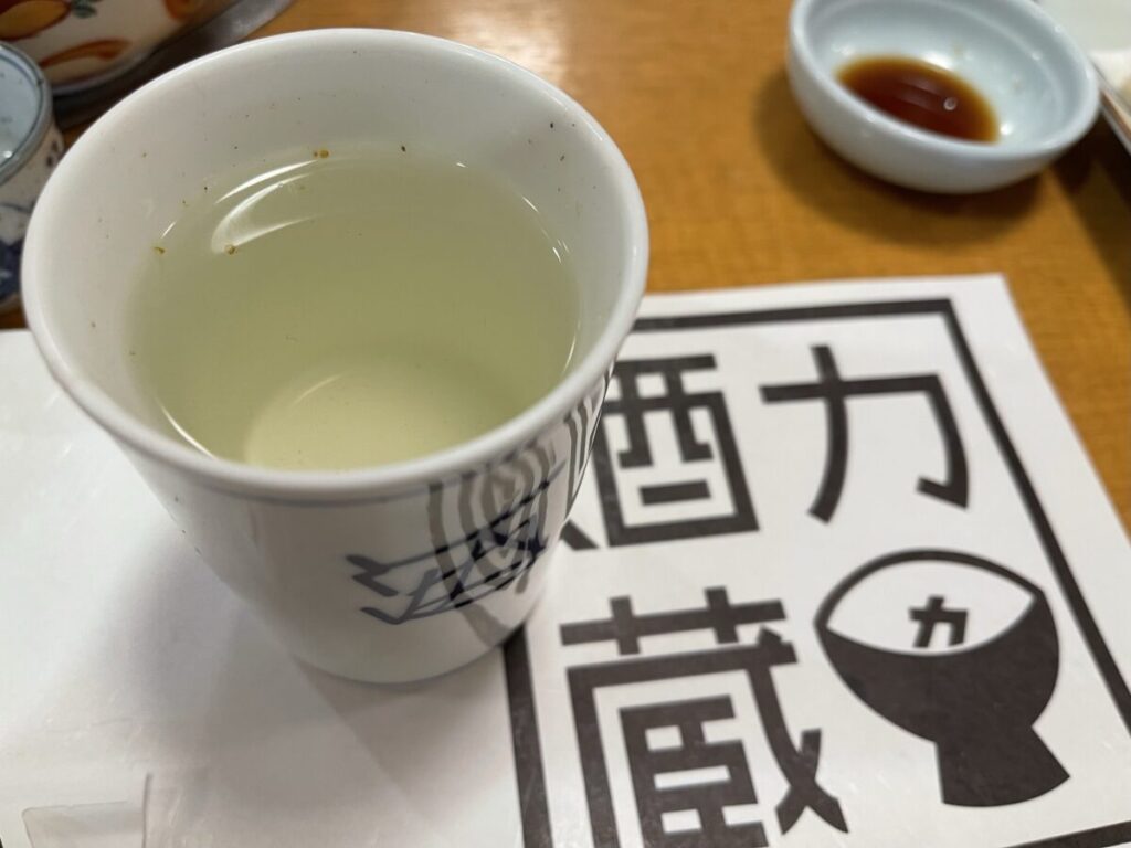 とらふぐのひれ酒 1,150円