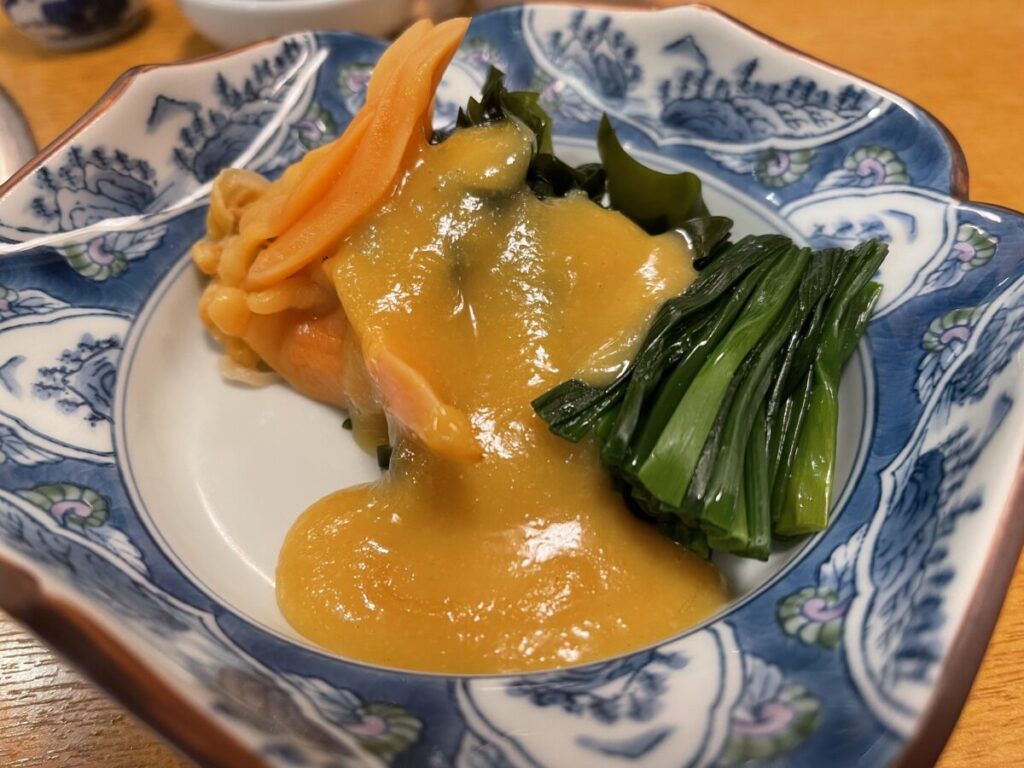 青柳ぬた 1,000円