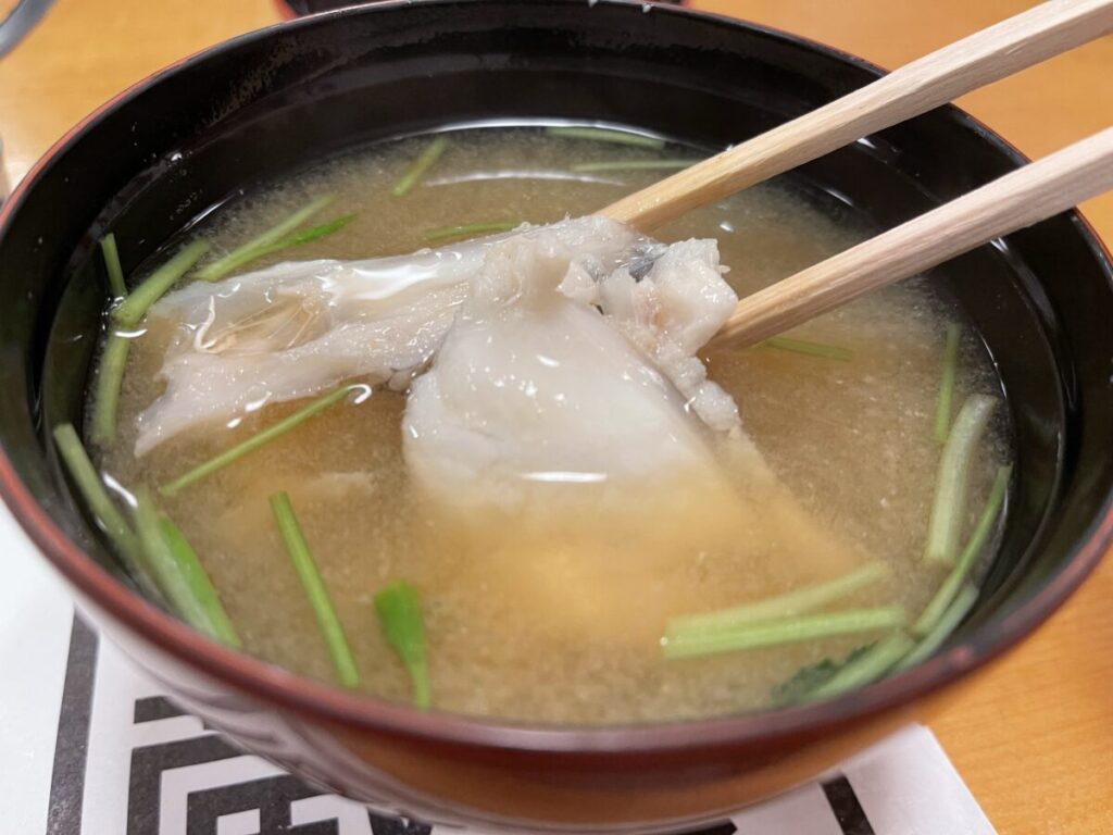 皮はぎのあら汁