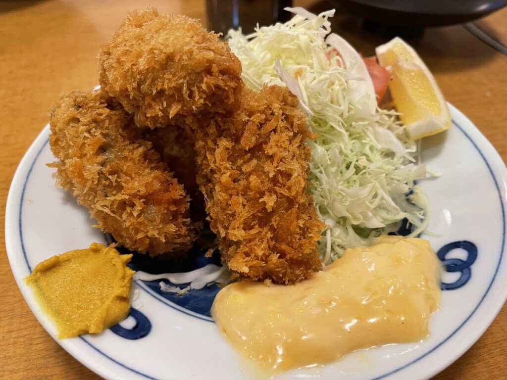 かきフライ 1,250円