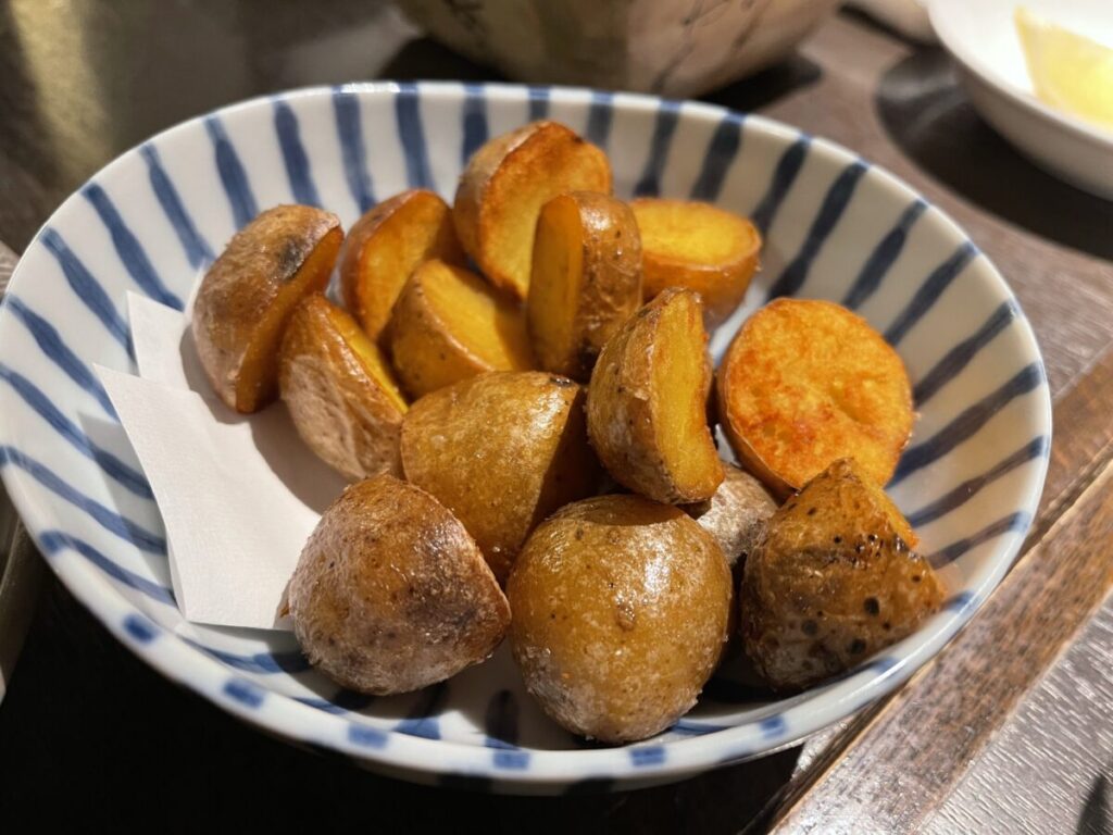 インカのめざめ揚げ