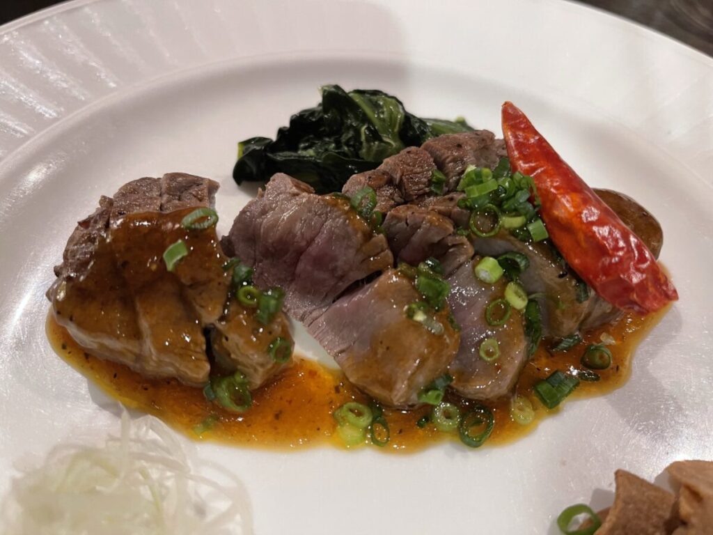 牛フィレの極上ステーキ