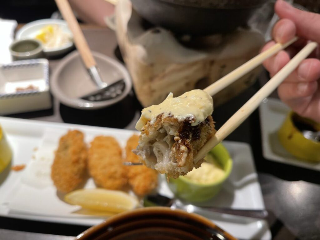 手作り大粒かきフライ