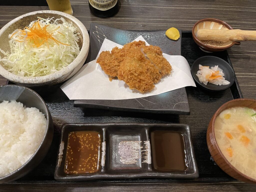 黒かつ亭ランチ1,190円