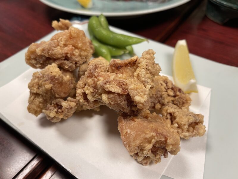 赤鶏さつまの唐揚げ 935円