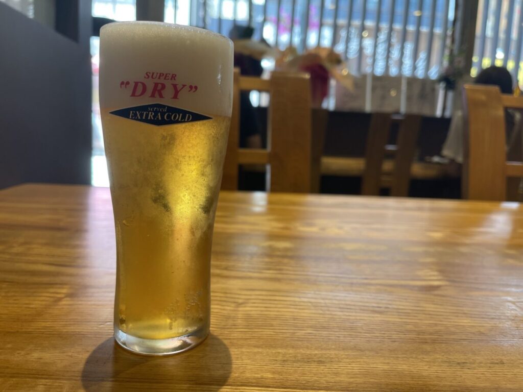 アサヒスーパードライエキストラコールド 700円