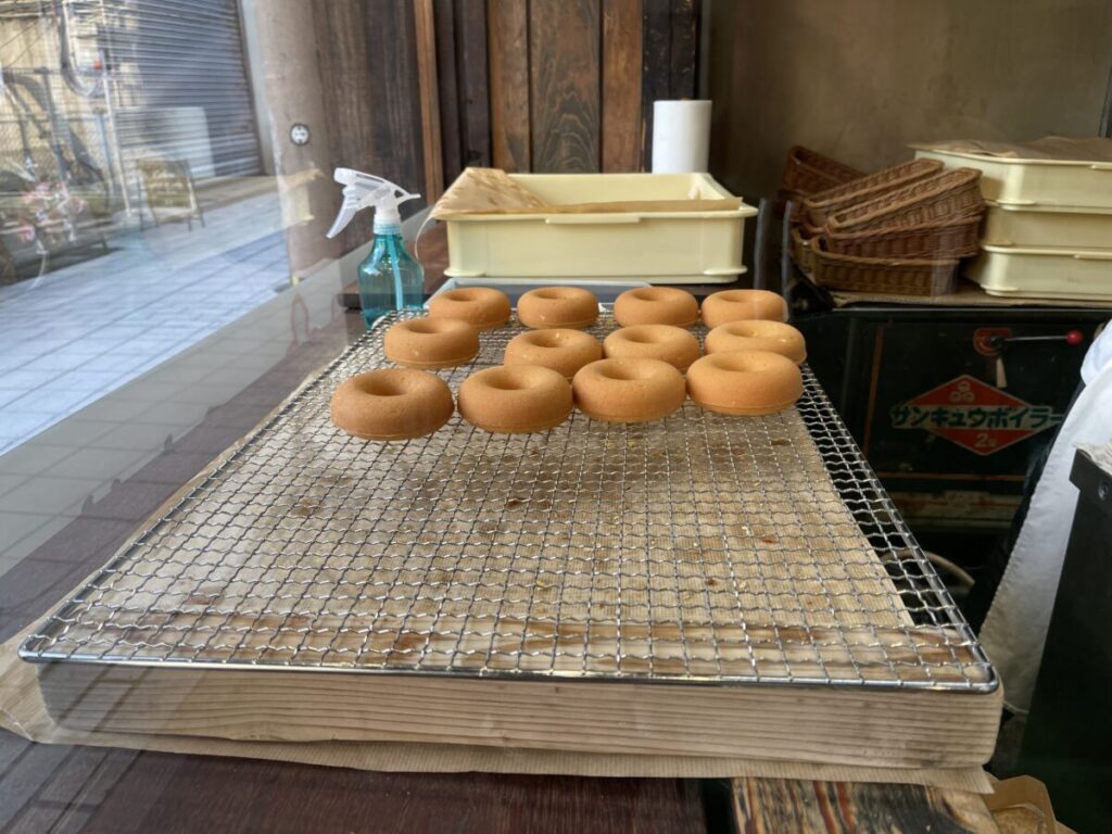 揚げない焼どうなつ