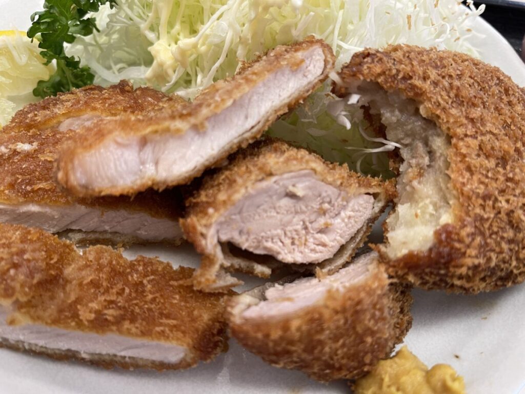 川久ランチ＋川久コロッケ 1,100円