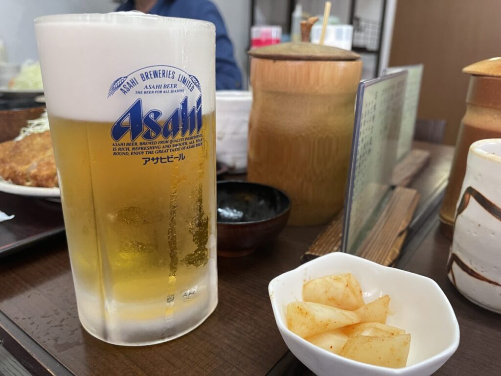 生ビール 500円