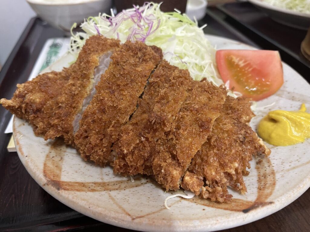 上ひれかつ定食 1,400円