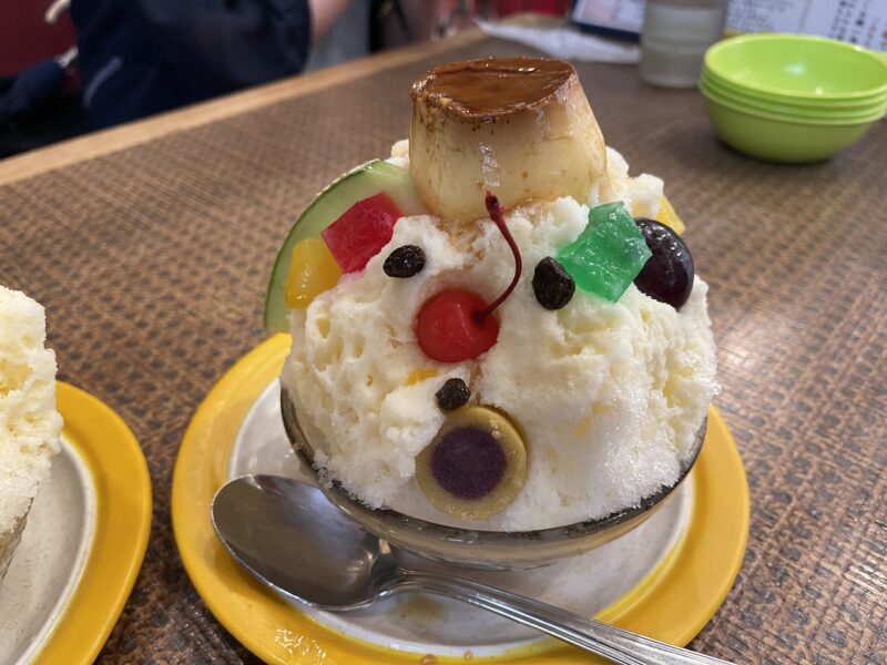 プリン白熊(ベビー)700円