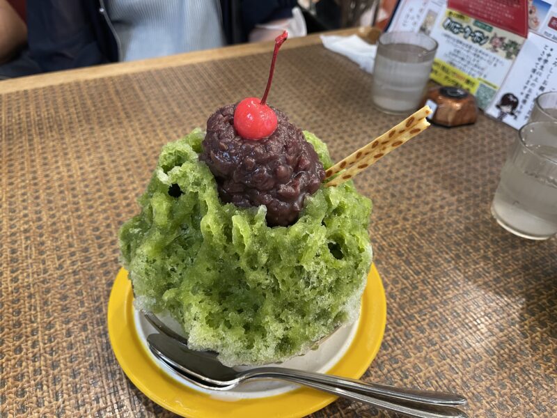 宇治金時(レギュラー)750円