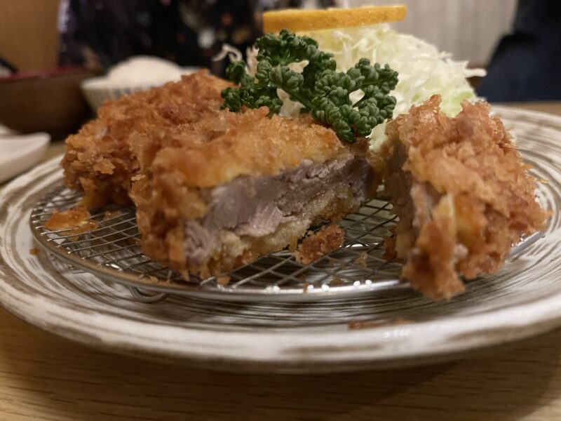 六白黒豚ヒレランチ1,360円