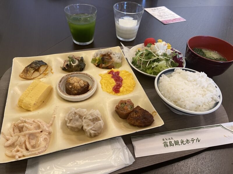 朝食ビュッフェ