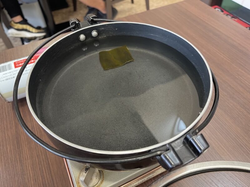 黒豚しゃぶしゃぶ の鍋