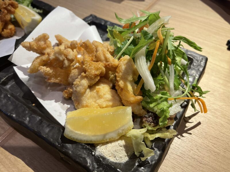 比内地鶏竜田揚げ