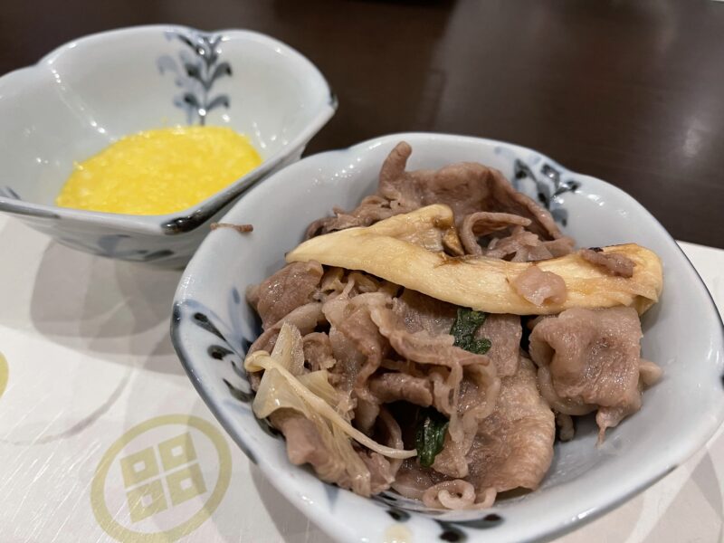 松茸・上州和牛すき焼き