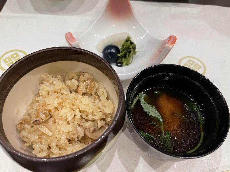 松茸御飯