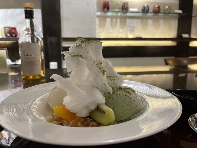 お濃い茶のアフォガード