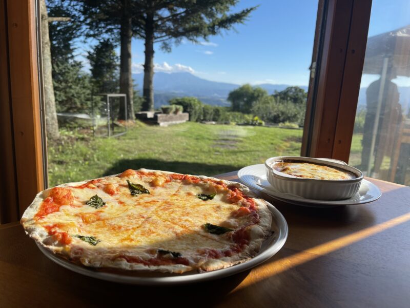 マルゲリータと焼チーズカレー