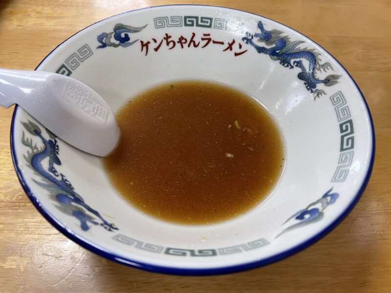 ケンちゃんラーメン 完食