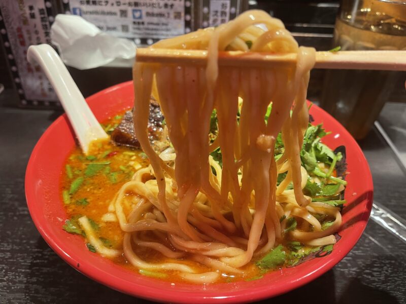 パクチーカラシビ味噌らー麺
