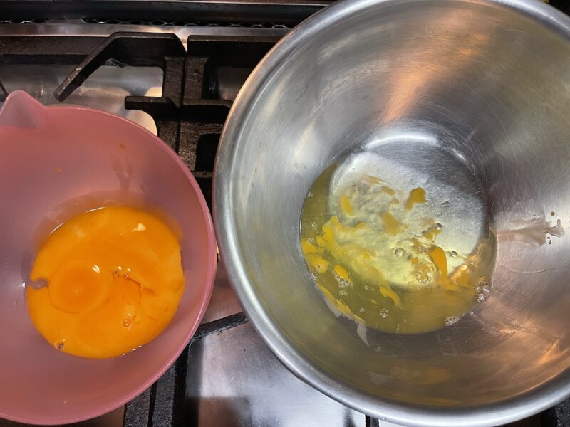 卵黄と卵白