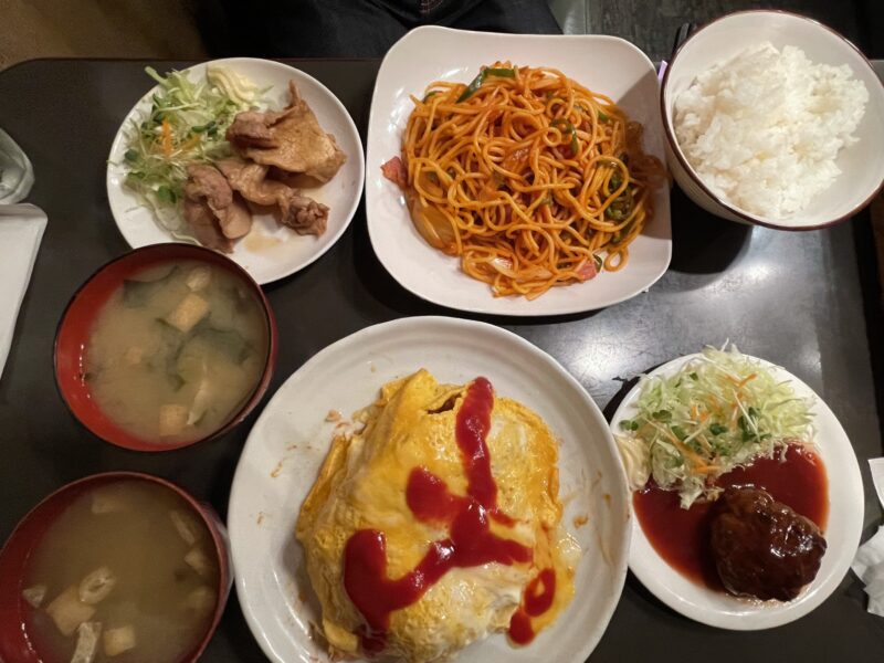 ワクワクセットメニュー（単品＋１品）1,000円