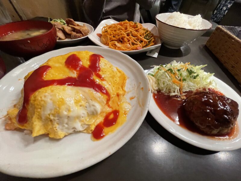 ワクワクセットメニュー（単品＋１品）1,000円